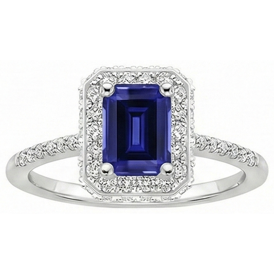 naturel diamant 4.25carats bague détail rapproché
