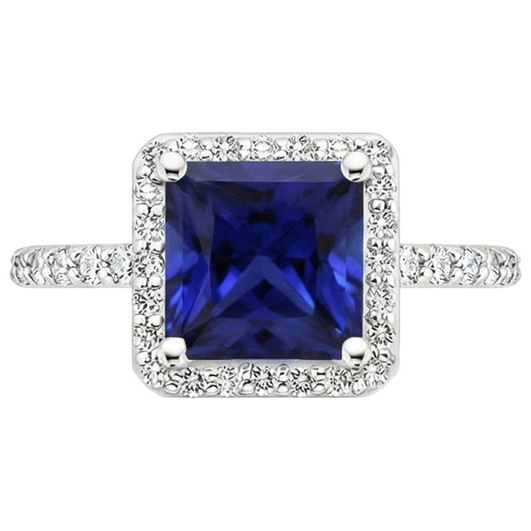 naturel diamant 6carats bague vue de profil