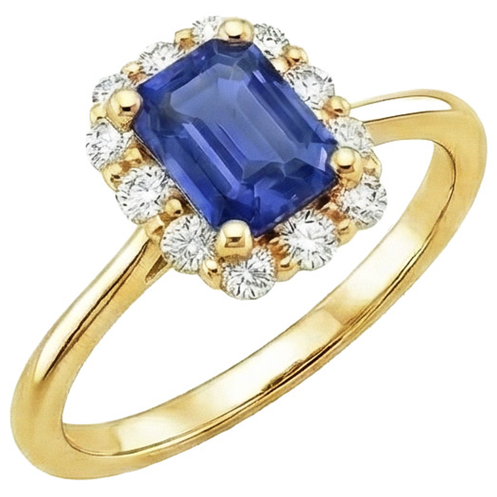 naturel diamant 4.25carats bague détail rapproché