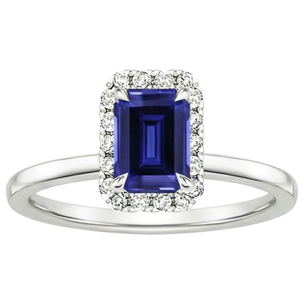 naturel diamant 4carats bague vue de dessus