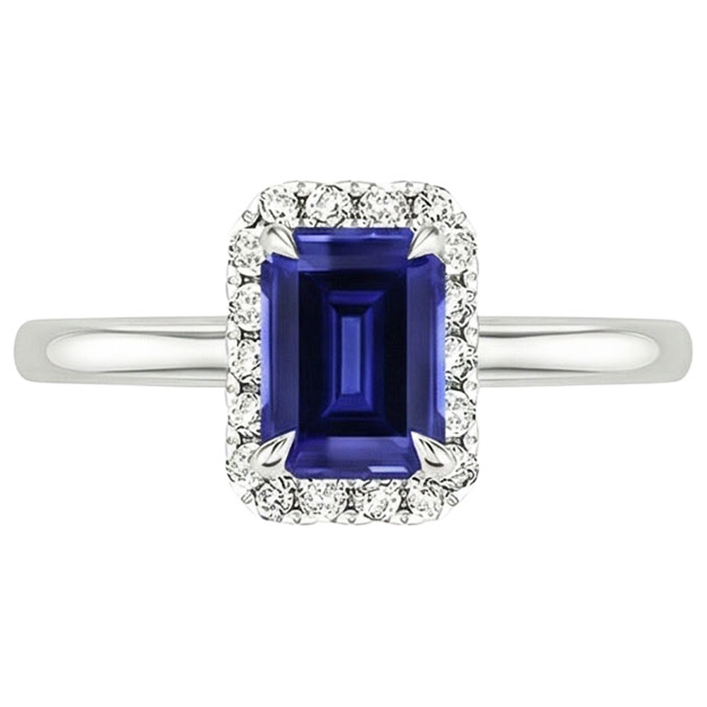 naturel diamant 4carats bague vue de profil