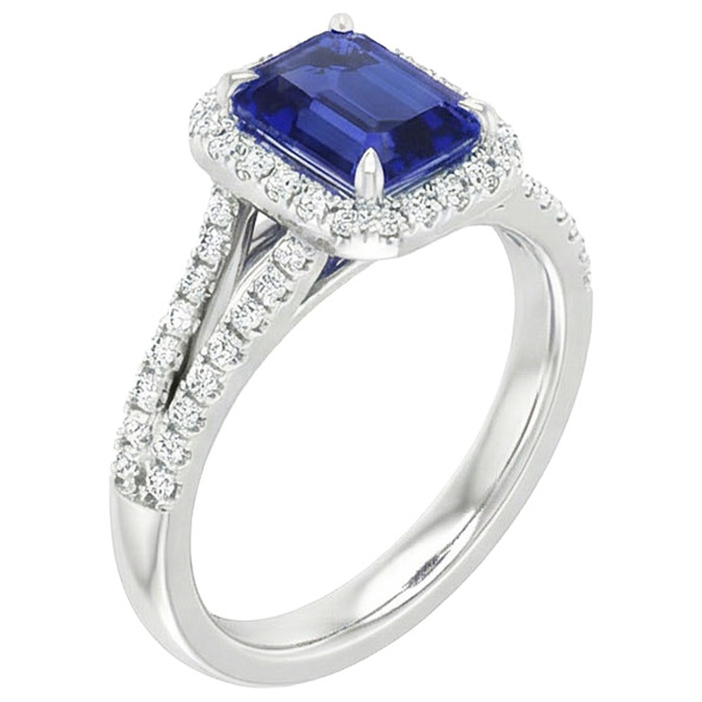 naturel émeraude 4carats bague détail rapproché