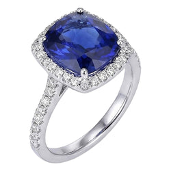 Bague Diamant Naturel 7.80 Carats
