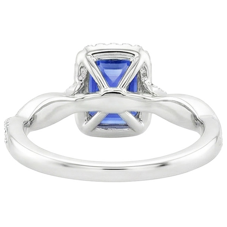 naturel diamant 4.25carats bague détail rapproché