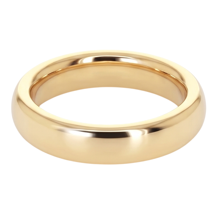 Bague Homme Gypsy Naturel Diamond Band 0.25 Carats Or Jaune 14K