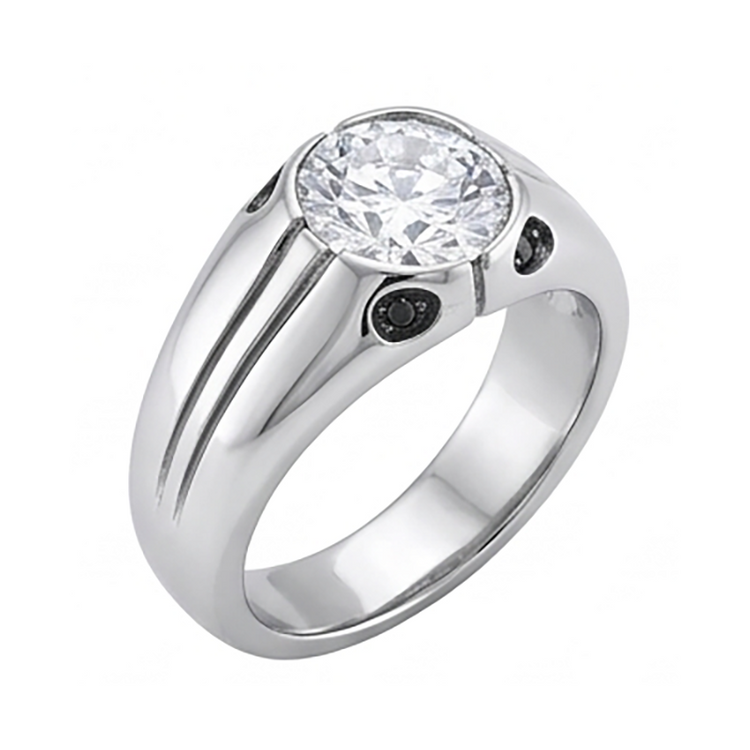 Bague Messieurs Unique Bijoux En Diamant Pour Hommes