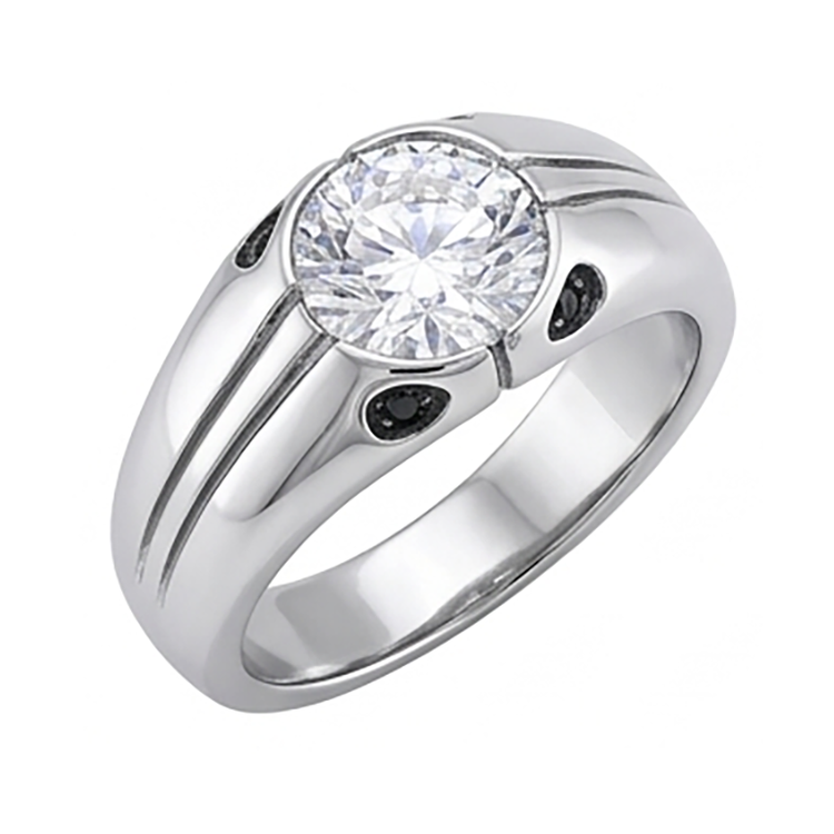 Bague Messieurs Unique Bijoux En Diamant Pour Hommes