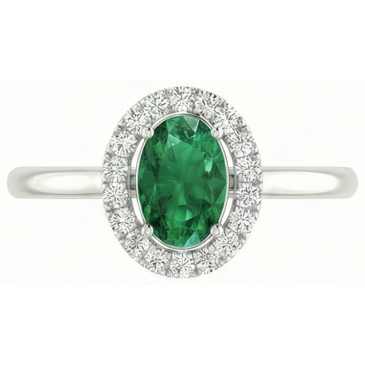 naturel oval diamant 3.70carats bague détail rapproché