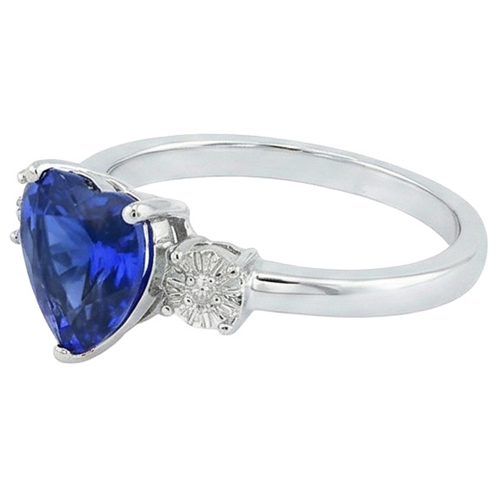 naturel round diamant 11carats bague détail rapproché