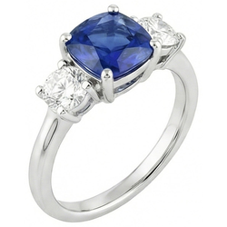 Bague Diamant Naturel 2.50 Carats