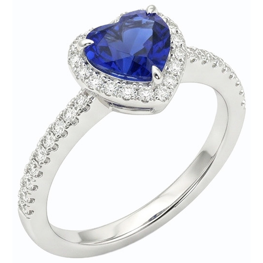 naturel round diamant 3carats bague angle de côté