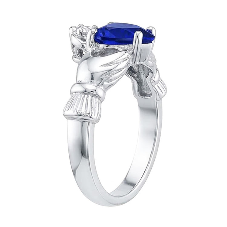 naturel round diamant 2.25carats bague vue de dessus