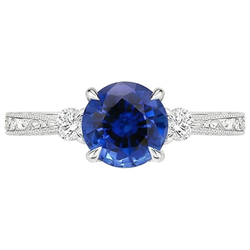 Bague Diamant Naturel 2.50 Carats