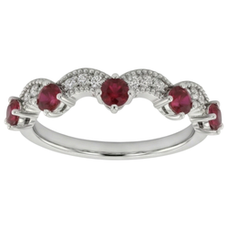 Bague Rubis Naturel 2 Carats