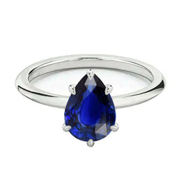 Bague Pierre de Naissance Septembre Taille Poire