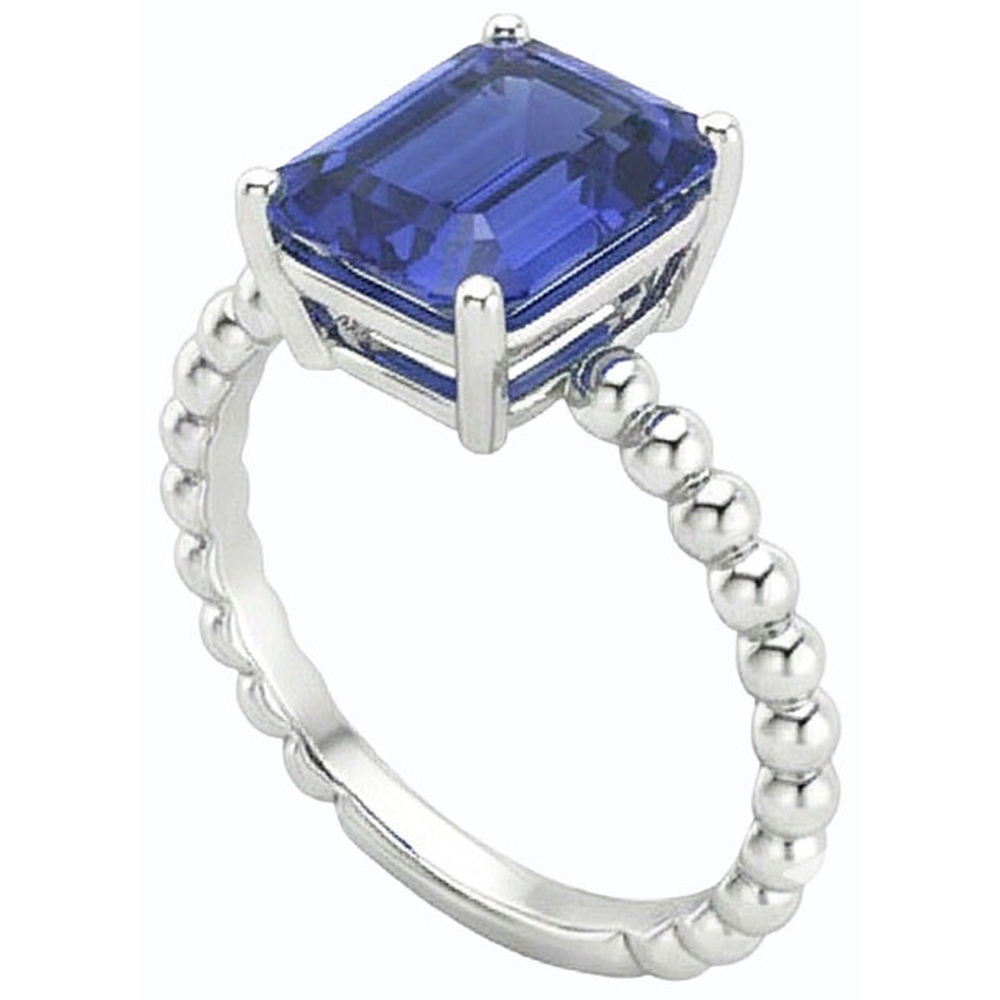 naturel diamant 3carats bague vue de profil