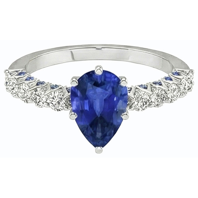 naturel round diamant 3carats bague détail rapproché