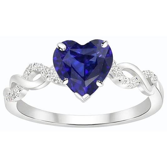 naturel round diamant 4carats bague angle de côté