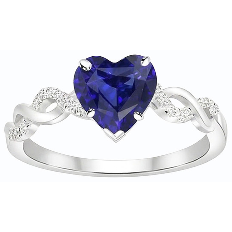 naturel round diamant 4carats bague angle de côté