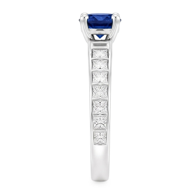 Bague Pour Femme En Saphir De Ceylan Véritable De 2 Carats