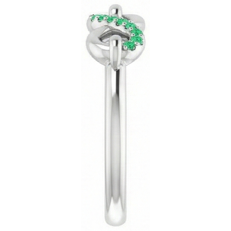 naturel diamant 1carats bague vue de dessus