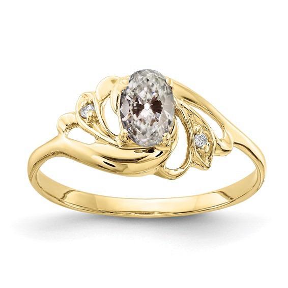 Bague Réel Diamant 3 Pierres Ronde & Ovale Vieux Mineur Or Jaune 2.25 Carats