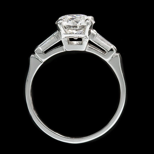 Bague Réel Diamant 4 Carats 3 Pierres