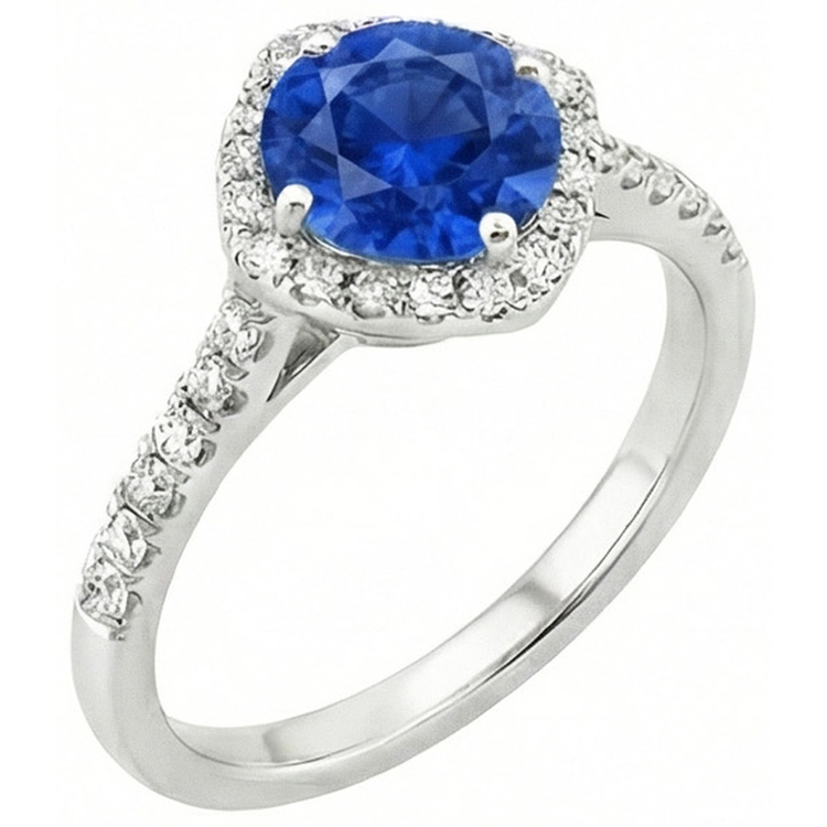 naturel diamant 14carats bague angle de côté