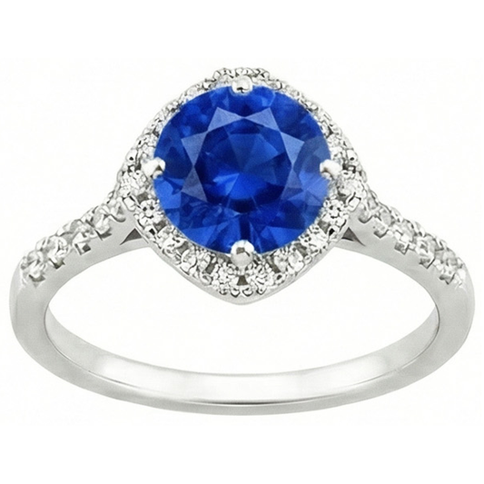 naturel diamant 14carats bague détail rapproché