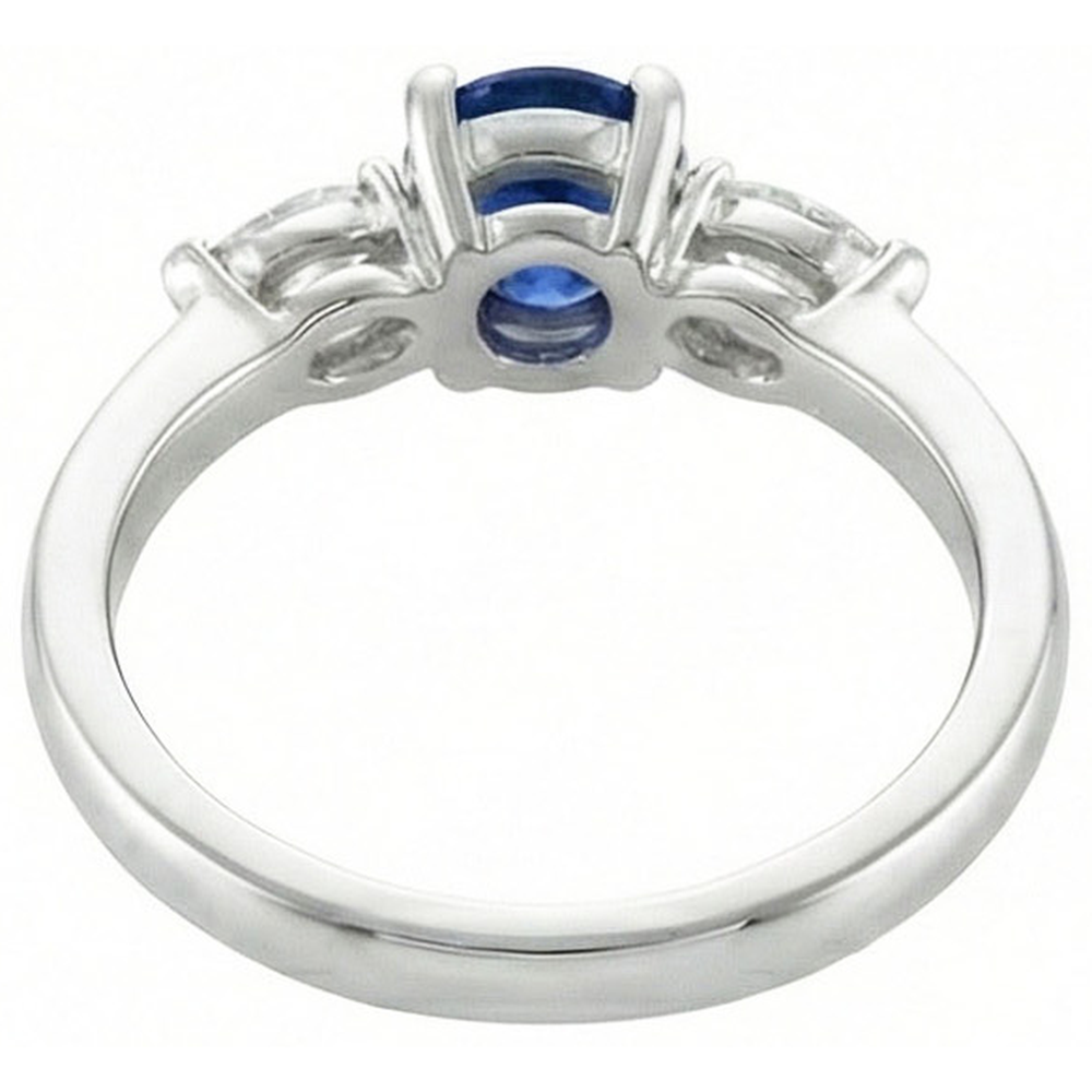 naturel marquise diamant 2.50carats bague vue de dessus