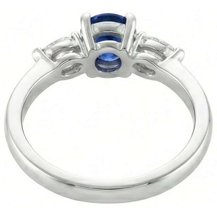 naturel marquise diamant 2.50carats bague vue de dessus
