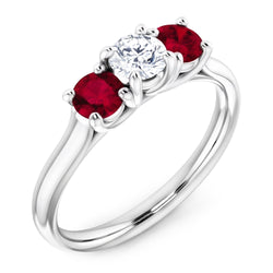 Bague Rubis Naturel 2.40 Carats