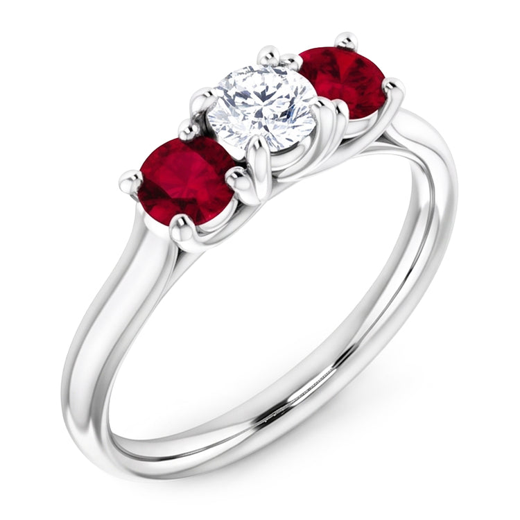 Bague Rubis Naturel 2.40 Carats