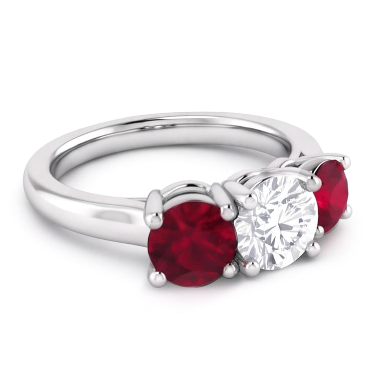 Bague Rubis Naturel 2.40 Carats