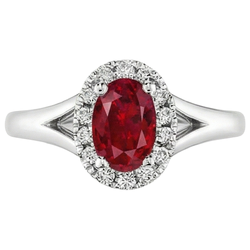 Bague Rubis Naturel 3.25 Carats
