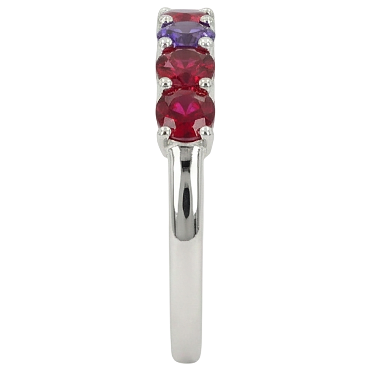 Bague Rubis Saphir 1.50 Carats Femme Bijoux