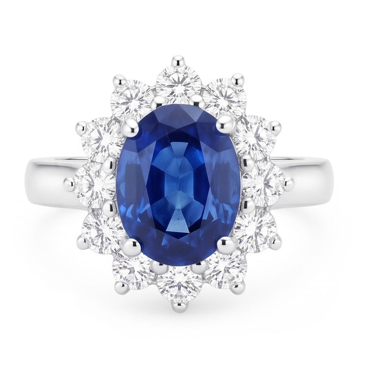 Bague Saphir Birman Coupe Ovale