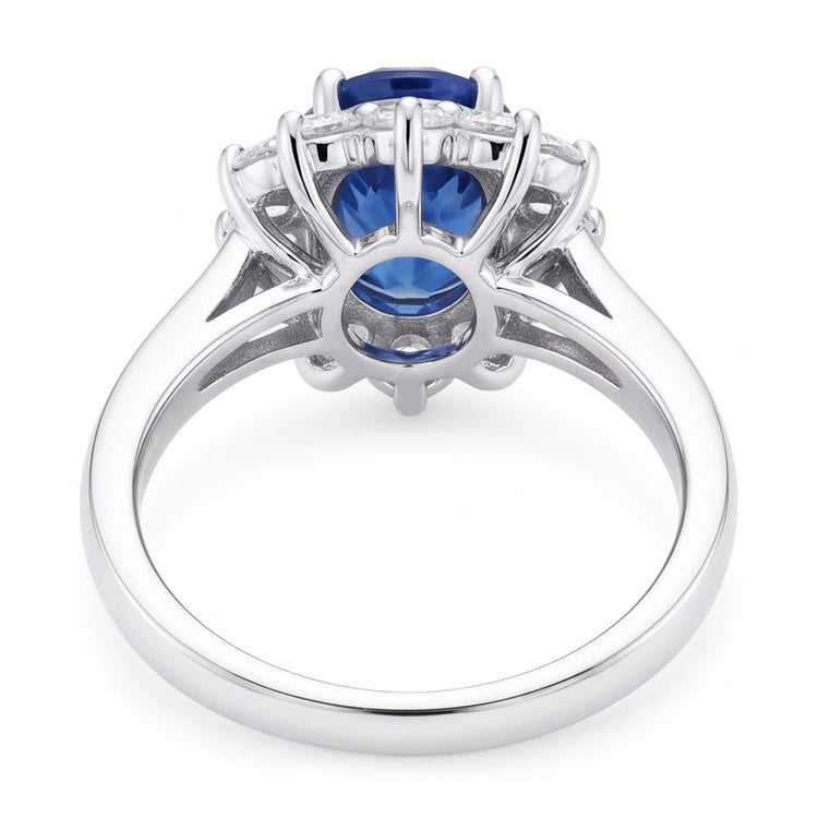 Bague Saphir Birman Coupe Ovale
