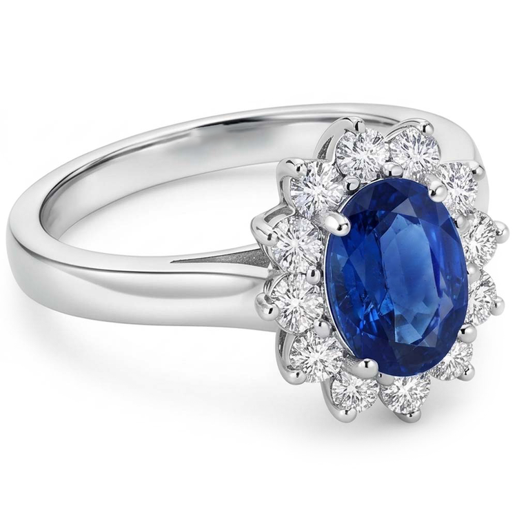 Bague Saphir Birman Coupe Ovale