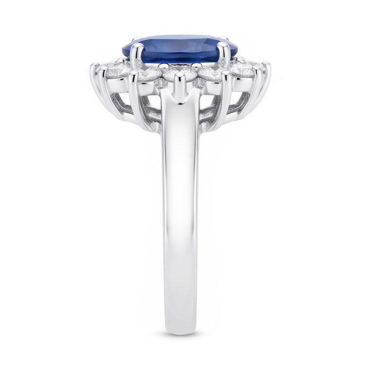 Bague Saphir Birman Coupe Ovale