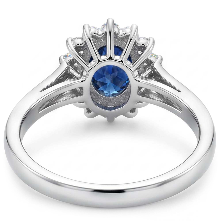Bague Saphir Birman Coupe Ovale