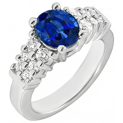 Bague Diamant Naturel 2 Carats