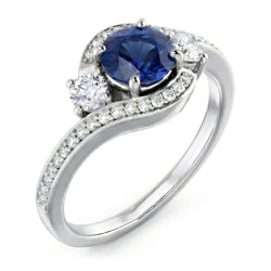 Bague Diamant Naturel 2 Carats