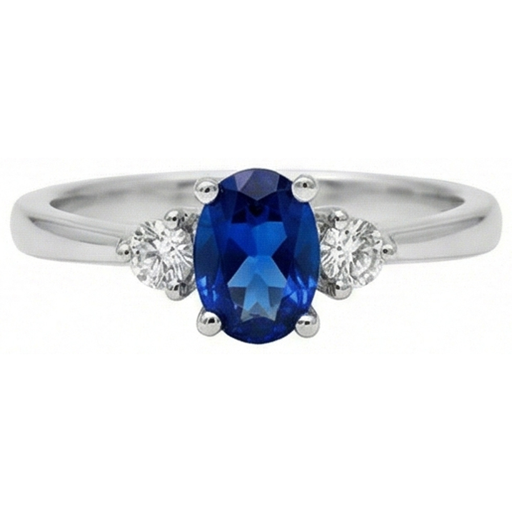 naturel round diamant 4.50carats bague angle de côté