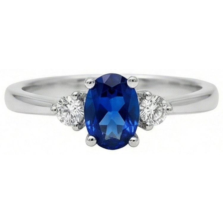 naturel round diamant 4.50carats bague angle de côté