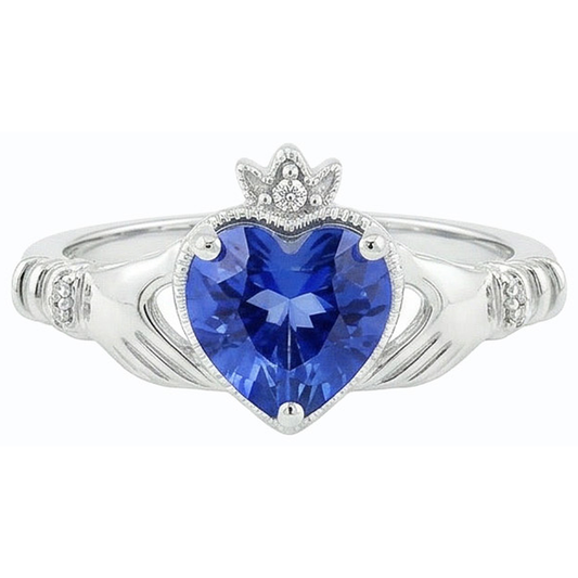 naturel round diamant 2carats bague angle de côté