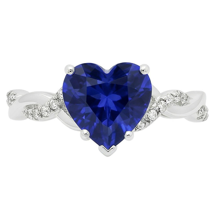 naturel round diamant 3.50carats bague détail rapproché