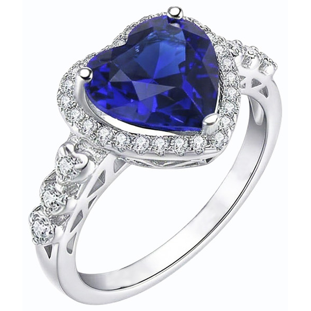 naturel round diamant 3.50carats bague vue de dessus