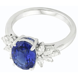 Bague Diamant Naturel 3.50 Carats