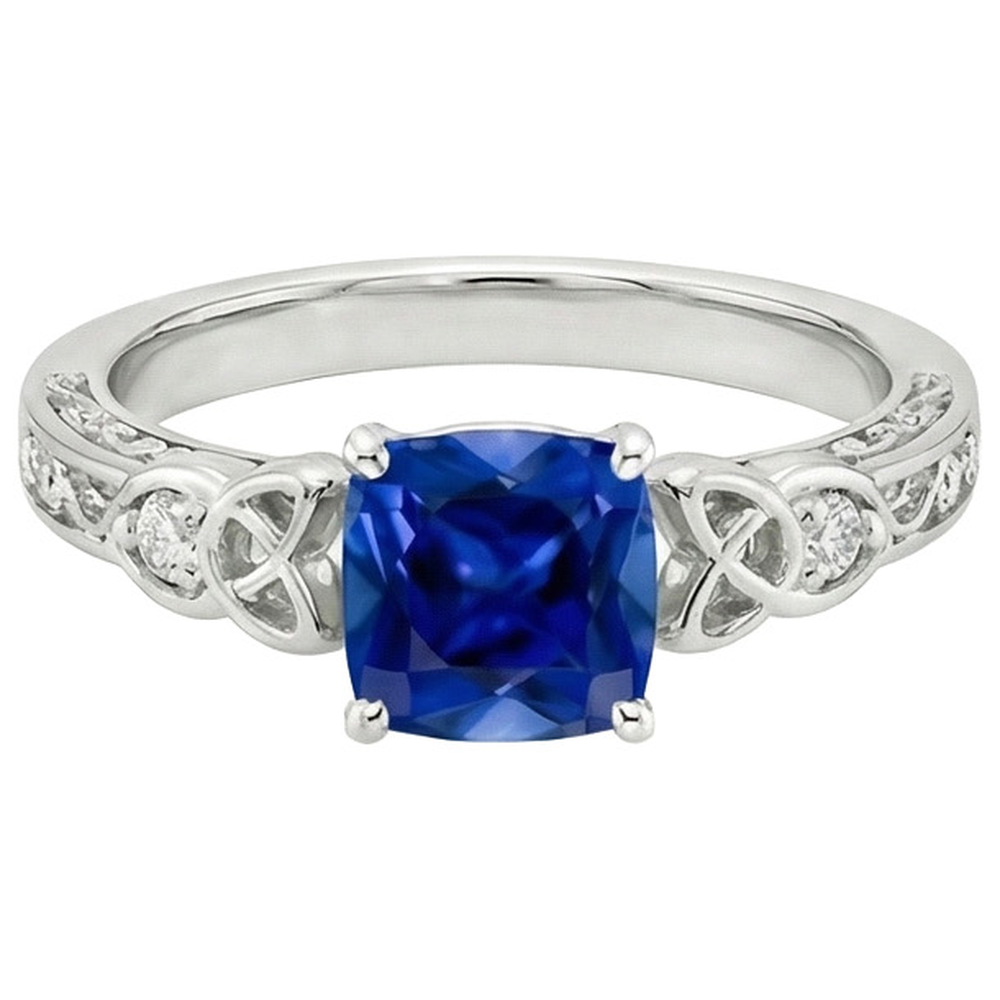 naturel round diamant 2.50carats bague détail rapproché